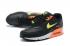 Новые кроссовки Nike Air Max 90 Black Orange Green 2020 CV9643-001
