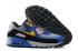 2020 New Nike Air Max 90 Essential Grey Blue Yellow Pink Running Shoes CT1030-405