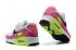 2020 ใหม่ Nike Air Max 90 Essential Watermelon สีขาวสีดำสีชมพูรองเท้าวิ่ง CT1030-100