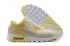 2020 nové bežecké topánky Nike Air Max 90 Recraft Lemon Yellow CW2654-700