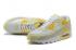 2020 nové bežecké topánky Nike Air Max 90 Recraft Lemon Yellow CW2654-700