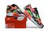 2020 Novo Nike Air Max 90 SE Worldwide Pack Preto Brilhante Crimson Fluorescente Verde Branco QA1342-013