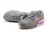 новые кроссовки Nike Air Max 90 Vast Grey Wolf Grey Pink 2020 CW7483-001