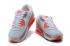 2020 Novo Nike Air Max 90 Branco Hyper Orange Cinza Tênis de corrida CT4352-103