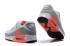 na rok 2020 nové bežecké topánky Nike Air Max 90 White Hyper Orange Grey CT4352-103