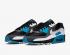 Nike Air Max 90 Black Blue White Running Shoes CT0693-001