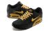 Nike Air Max 90 Black Metallic Gold Shoes