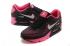 Nike Air Max 90 Black Peach Pink Туфли