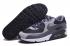 Nike Air Max 90 Preto Branco Cinza Mens Running Shoes 708973-001