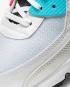 Nike Air Max 90 Chlorine Bleu Blanc Iron Gris Chaussures CV8839-100