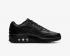 נעלי ריצה של Nike Air Max 90 GS טריפל שחור לבן CD6864-001
