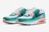 Nike Air Max 90 GS Washed Teal Snakeskin Bianco Bleached Coral DR8926-300
