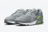Nike Air Max 90 Grey Neon White Green Running Shoes DJ6881-002