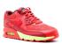 Nike Air Max 90 Gs Gym Red Light Tm University Crimson 307793-601