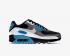 Nike Air Max 90 Leather GS Negro Gris oscuro Blanco CD6864-005