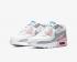 Nike Air Max 90 bőr GS Light Smoke Grey metál ezüst rózsaszín fehér CD6864-004