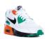 Nike Air Max 90 Leather GS Starfish White Black Green Running Shoes 833412-119