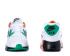 Nike Air Max 90 Deri GS Denizyıldızı Beyaz Siyah Yeşil Koşu Ayakkabısı 833412-119,ayakkabı,spor ayakkabı