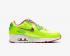 Nike Air Max 90 Leather GS Volt Fire Pink Green Strike Multi-Color CW5795-700