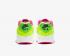 Nike Air Max 90 Leather GS Volt Fire Pink Green Strike Multi-Color CW5795-700