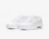 Sepatu Lari Nike Air Max 90 Kulit GS Putih Perak Metalik CD6864-100
