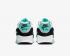 Nike Air Max 90 Leather GS White Grey Hyper Turquoise Black CD6864-102