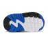 Nike Air Max 90 Leather Td Blanco Azul Real Partícula Gris Negro CZ9444-100