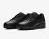 Nike Air Max 90 Leather Triple Black Laufschuhe CZ5594-001