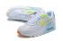Nike Air Max 90 Pastel Blanco Barely Volt Aurora Verde Zapatillas CZ0366-100