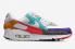 Nike Air Max 90 SE Animal White Light Curry Habanero Rood DH5075-100