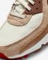 Nike Air Max 90 SE Pale Ivory Snakeskin Swoosh Pale Ivory Picante Rojo DX9502-100