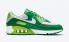 Nike Air Max 90 聖派翠克節 2021 年白色綠色鞋 DD8555-300