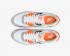 Nike Air Max 90 Total Orange Light Smoke Abu-abu Putih CW5458-101