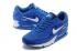 Nike Air Max 90 Hvid Mørkeblå Sko