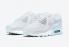 Sepatu Nike Air Max 90 White Light Grey Frozen Blue DH4969-100