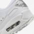 Nike Air Max 90 白色金屬銀鍍鉻鉑金色調 FQ8888-100