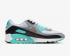 Nike Air Max 90 Bianche Particelle Grigie Hyper Turchesi Nere CD0881-100