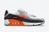 Nike Air Max 90 Zig Zag Hvid Team Orange Sort DN4927-100