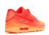 Nike 女式 Air Max 90 Hyp Aperitivo 橙色 Hyper Red Chilling Atomic 813151-800