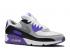 Жіночі кросівки Nike Air Max 90 Hyper Grape White Grey Particle CD0490-103