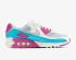 Nike Air Max 90 Vivid Pink Wit Blauw CT1030-001
