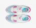 Nike Womens Air Max 90 Vivid Pink White Blue CT1030-001