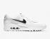 Naisten Nike Air Max 90 valkoiset mustat juoksukengät CQ2560-101