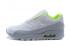 Nike Air Max 90 SP Sacai White Wolf Grey Volt Mujer Zapatos 804550-110