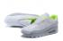 Nike Air Max 90 SP Sacai Bianche Wolf Grigie Volt Scarpe da donna 804550-110
