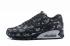 Nike Air Max 90 Essential Schwarz Silber Athletic Sneakers Classic 537384-003