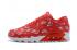 Nike Air Max 90 Essential Rot Weiß Athletic Sneakers Classic 537384-002