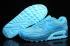 tênis esportivos casuais Nike Air Max 90 Premium Blue 443817-401