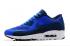 Nike Air Max 90 Ultra 2.0 Essential Azul Blanco Hombres Zapatos para correr 875695-400