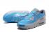 pantofi de alergare Nike Air Max 90 Ultra 2.0 Essential albastru gri alb 875695-001